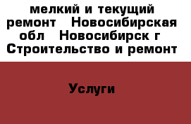 мелкий и текущий ремонт - Новосибирская обл., Новосибирск г. Строительство и ремонт » Услуги   . Новосибирская обл.,Новосибирск г.